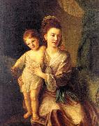 Nathaniel Hone Anne Gardiner with her Eldest Son, Kirkman France oil painting reproduction